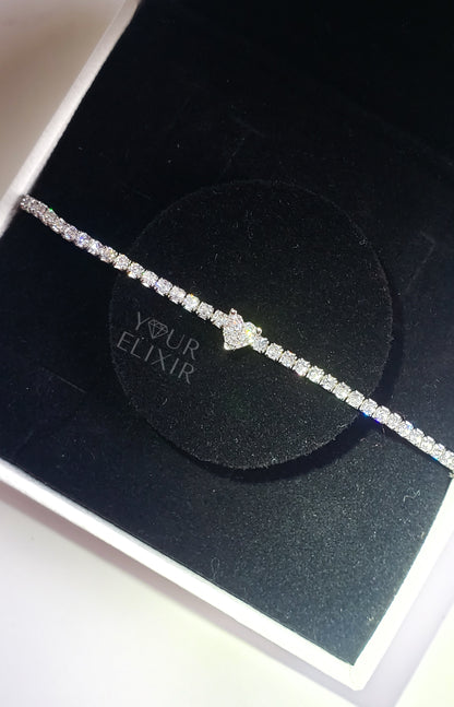Sterling Silver My Heart Bracelet